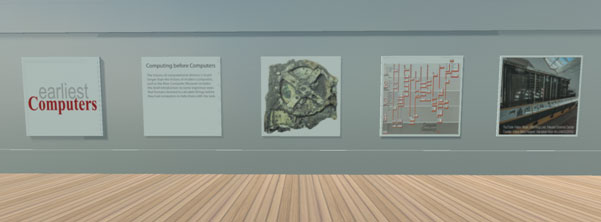 Earliest Computers Exhibit, New Computer Museum v. 1.5