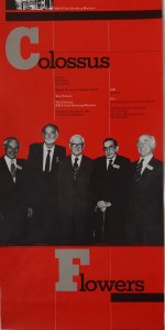 Tom Flowers The Colossus, WWII Code-Breaking Machine October 15, 1981 