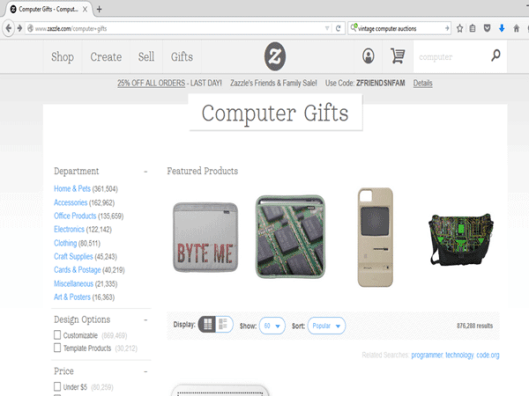Zazzle Computer Gifts